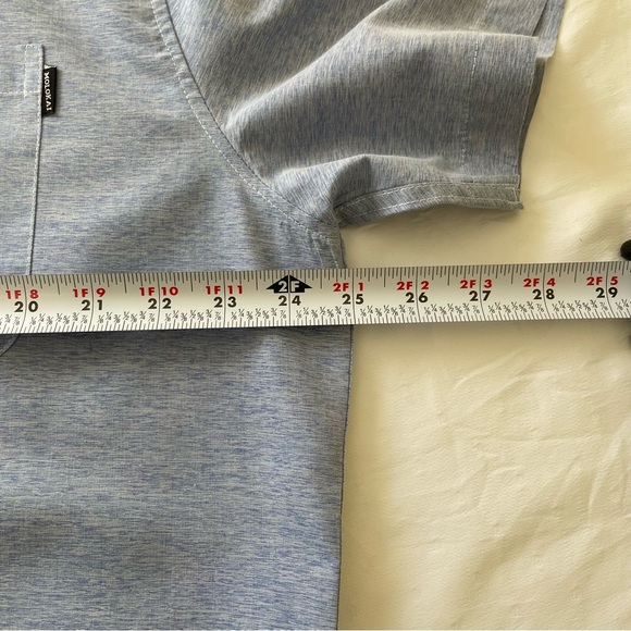 Molokai Surf Club Men’s Size 2X gray button down short sleeve shirt - Picture 9 of 9